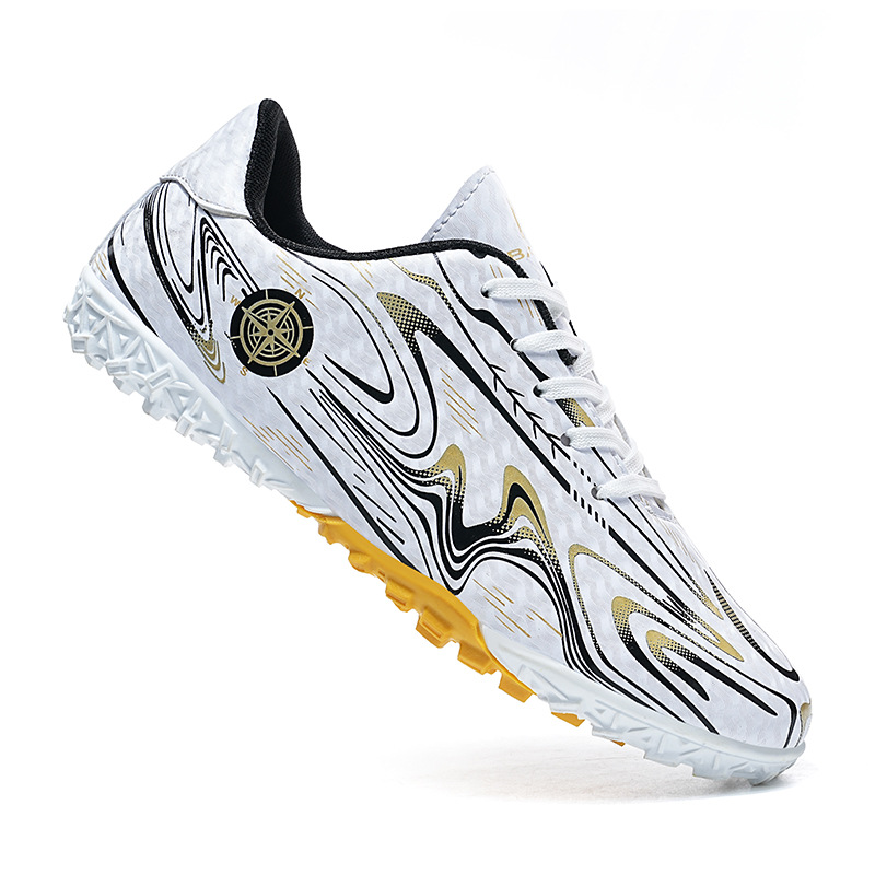 Soccer Shoe Football Large-Size Children's AG Football Shoes for Men Outdoor Training Shoes for Primary Secondary School Students Competition Shoes Kids Shoes Boys' Shoes Athletic