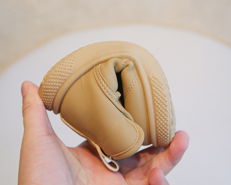 Kids Shoes Boys' Shoes Boots Children's Snow Boots Winter New Style Boys' Short Boots Girls' Cotton Boots Lining Thickening Warm Baby Cotton Shoes