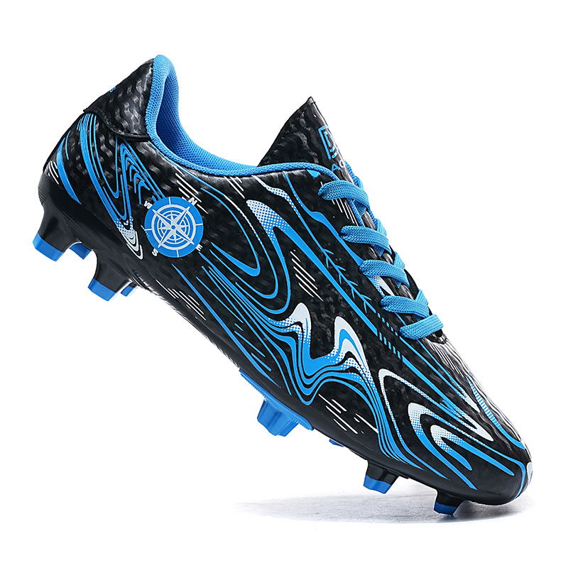 Soccer Shoe Football Large-Size Children's AG Football Shoes for Men Outdoor Training Shoes for Primary Secondary School Students Competition Shoes Kids Shoes Boys' Shoes Athletic