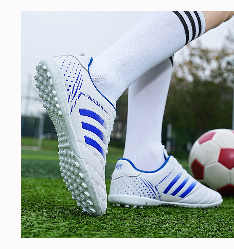 Soccer Shoe Football New Lace-Up Football Shoes for Teenagers Student Training Sneakers Adult Men's Shoes Athletic Soccer Training Shoes