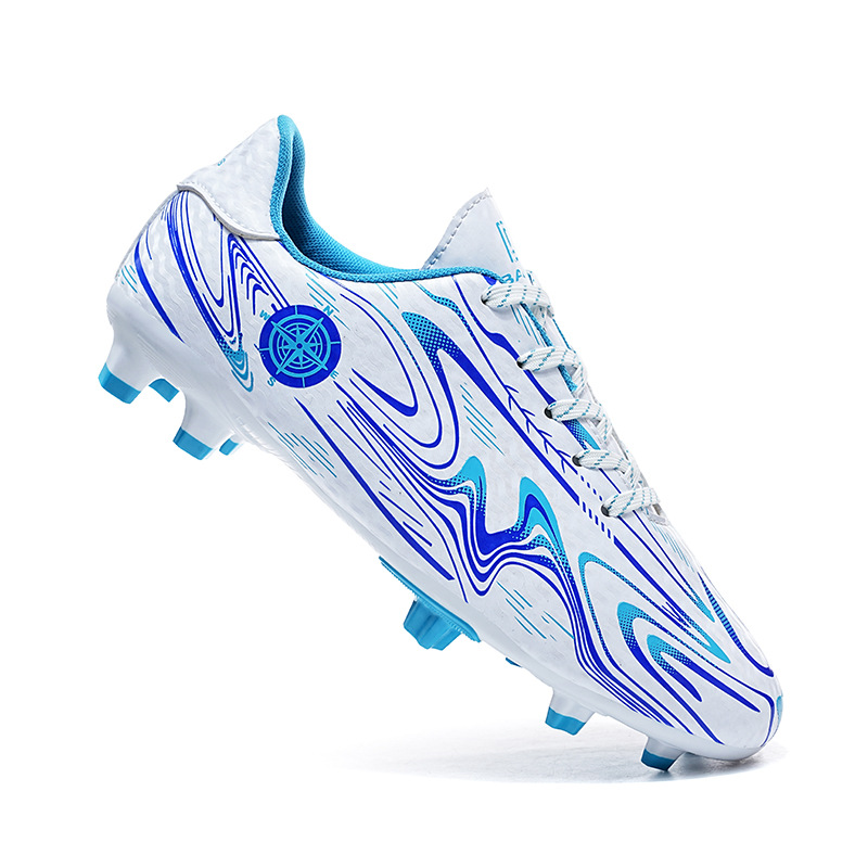 Soccer Shoe Football Large-Size Children's AG Football Shoes for Men Outdoor Training Shoes for Primary Secondary School Students Competition Shoes Kids Shoes Boys' Shoes Athletic