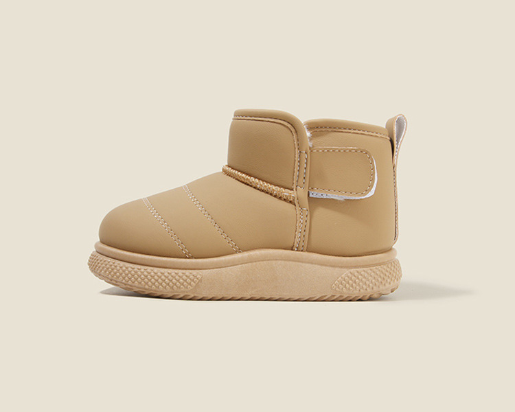 Kids Shoes Boys' Shoes Boots Children's Snow Boots Winter New Style Boys' Short Boots Girls' Cotton Boots Lining Thickening Warm Baby Cotton Shoes