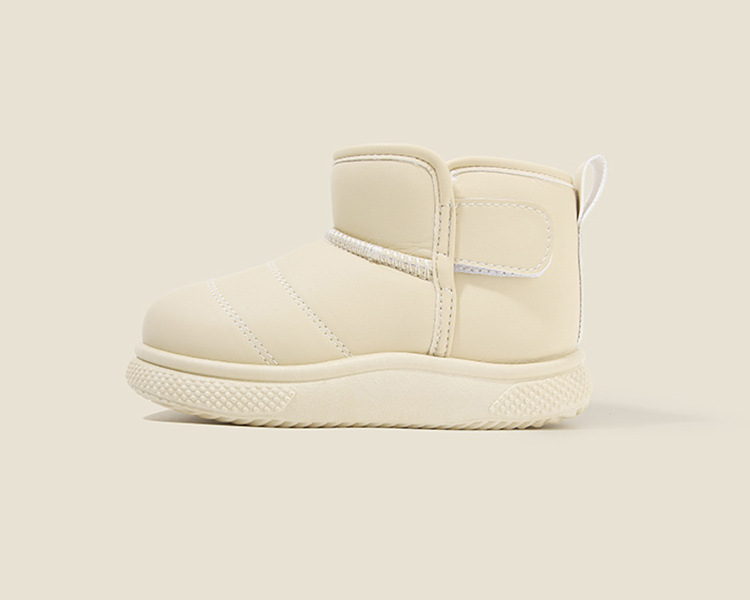 Kids Shoes Boys' Shoes Boots Children's Snow Boots Winter New Style Boys' Short Boots Girls' Cotton Boots Lining Thickening Warm Baby Cotton Shoes