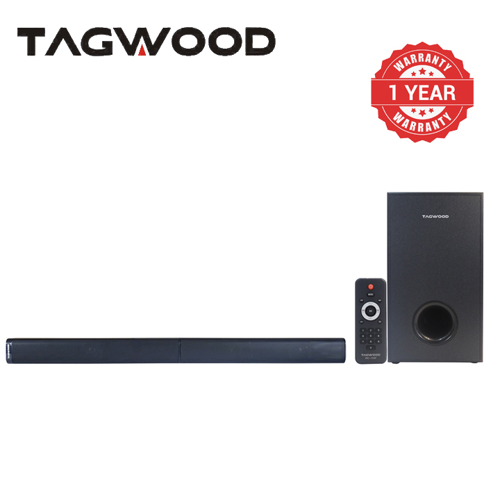 Tagwood 12000W 2.1CH Multimedia Bluetooth Woofer Speaker System  Subwoofer Soundbar BT 6.0 /USB/SD/FM AC/DC System Soundbar with Remote Control  S3 Speaker bass