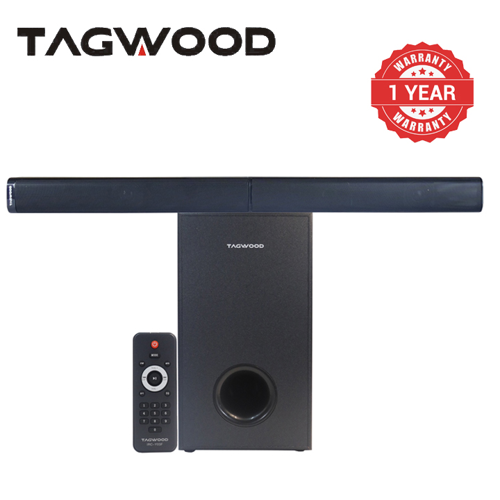 Tagwood 12000W 2.1CH Multimedia Bluetooth Woofer Speaker System  Subwoofer Soundbar BT 6.0 /USB/SD/FM AC/DC System Soundbar with Remote Control  S3 Speaker bass