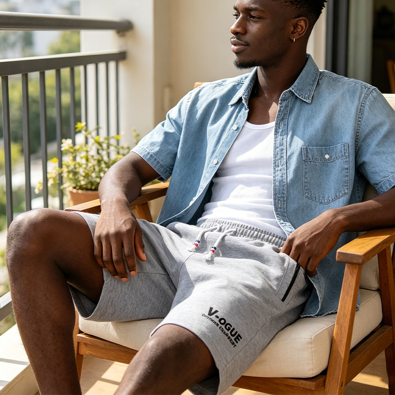 SXCHEN New Men's Shorts Casual Sports Five-point Pants Loose Breathable Man Quick-drying Large Pants Beach Pants Knee Length Shorts Fashion Cotton trousers Tide Boy Clothes Students Birthday Trousers