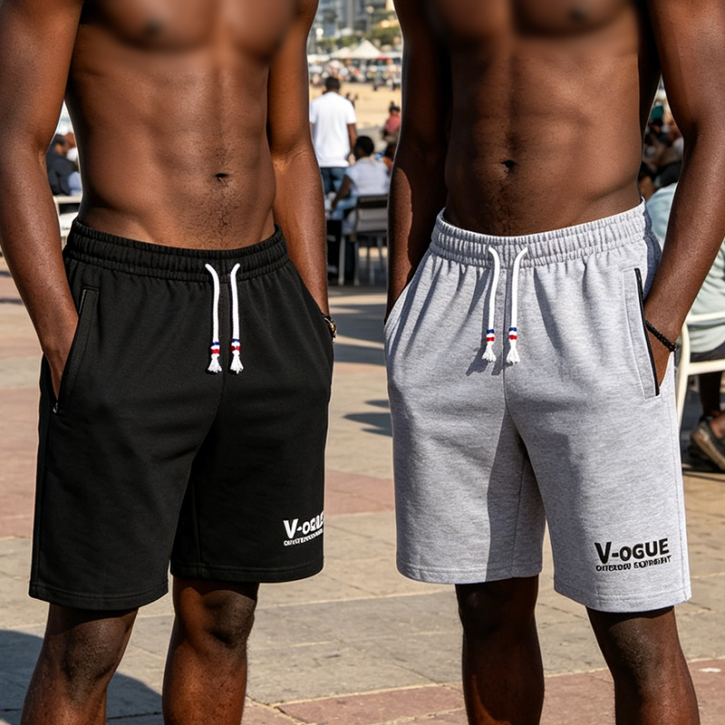 SXCHEN New Men's Shorts Casual Sports Five-point Pants Loose Breathable Man Quick-drying Large Pants Beach Pants Knee Length Shorts Fashion Cotton trousers Tide Boy Clothes Students Birthday Trousers