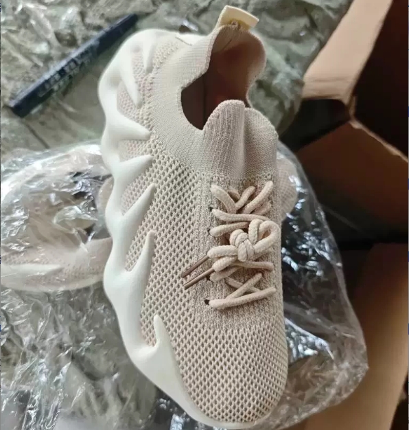SXCHEN Women's  Breathable Sneaker Shoes – Beige Knit Mesh Upper, Durable Stitching, Lightweight Construction, Suitable For Light Sports & Trendy Street Style, All Sizes Available