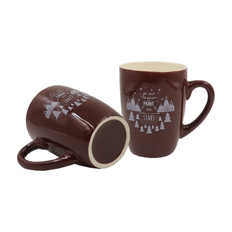Niceone Set of 6pcs  250ML High Quality Porcelain Tea Milk Coffee Ceramic Cups (BYD-CUP-4390 MILK CUP)