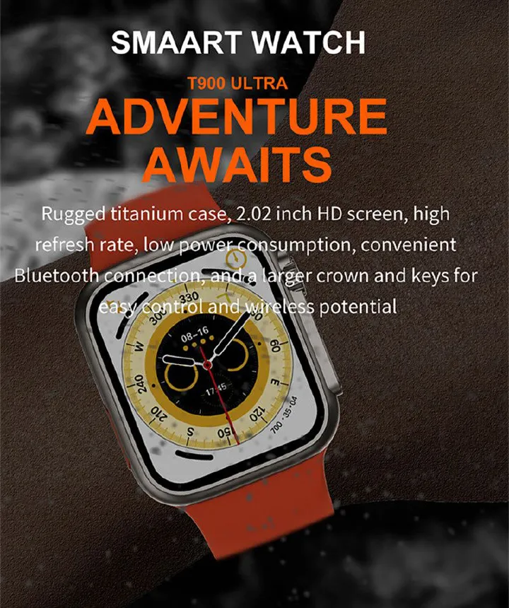AS2 ULTRA 2.02" Women's Smart Watch 6-in-1 Luxury Gift Set 6-in-1 Gift Set Bluetooth Call Fitness Tracker IP67 iOS/Android Straps  Analog Watch