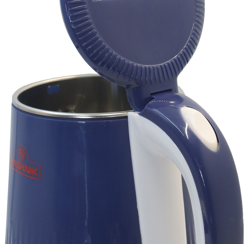RASHNIK  RN-1156 2.3L  1500W  Electric Kettle  High Grade Steel Double walled body Dry & Over Heat Protection Automatically turns off