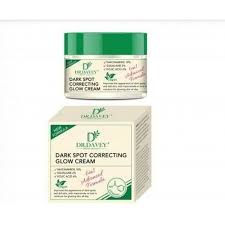 Dark Spot Correcting Glow Cream - Brightening & Hydrating Moisturizer Face Cream with 10% Niacinamide, 2% Squalane & 6% Kojic Acid