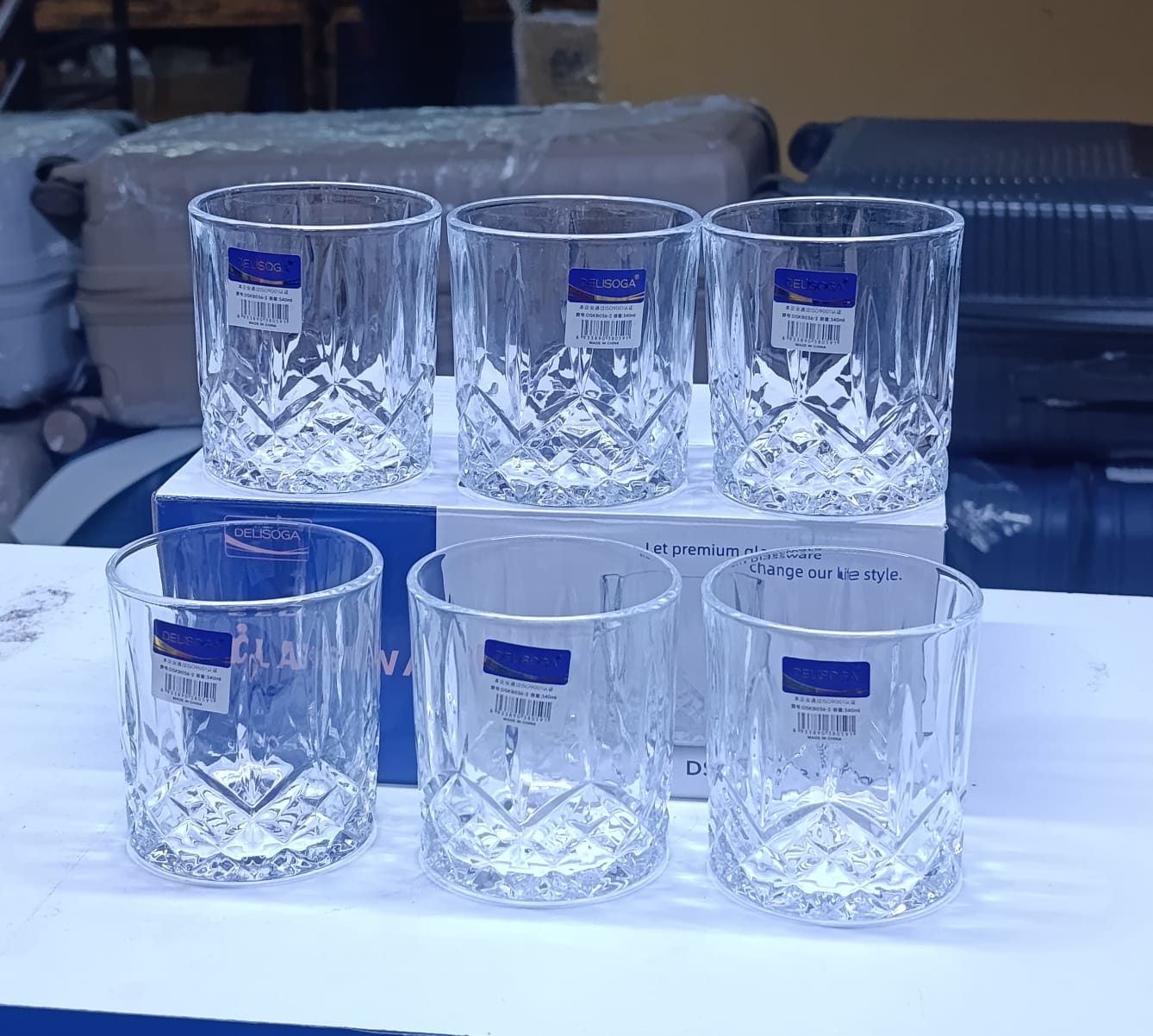 ✨ Premium 340ml Whisky Glass Tumbler | Heavy-Duty Clear Bourbon Lowball Cup | Unique & Classy Home Bar Dining Glassware Resource ✅