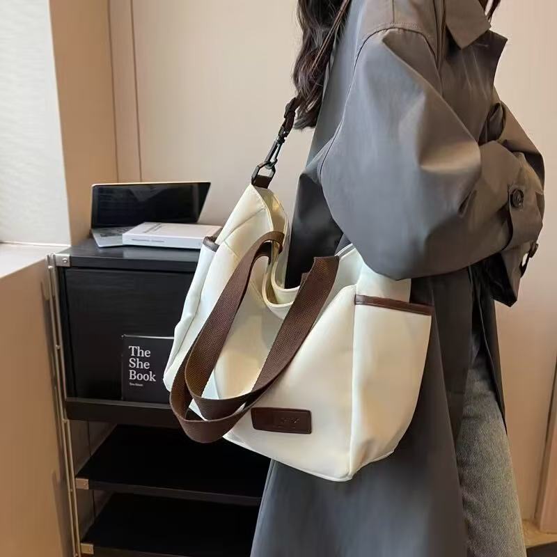 2026 Wholesale Fashion Bag Female Sling Shoulder Bags Heavy Weight Ladies Cotton Canvas Tote Bag for Women