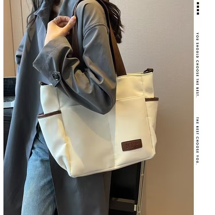 2026 Wholesale Fashion Bag Female Sling Shoulder Bags Heavy Weight Ladies Cotton Canvas Tote Bag for Women