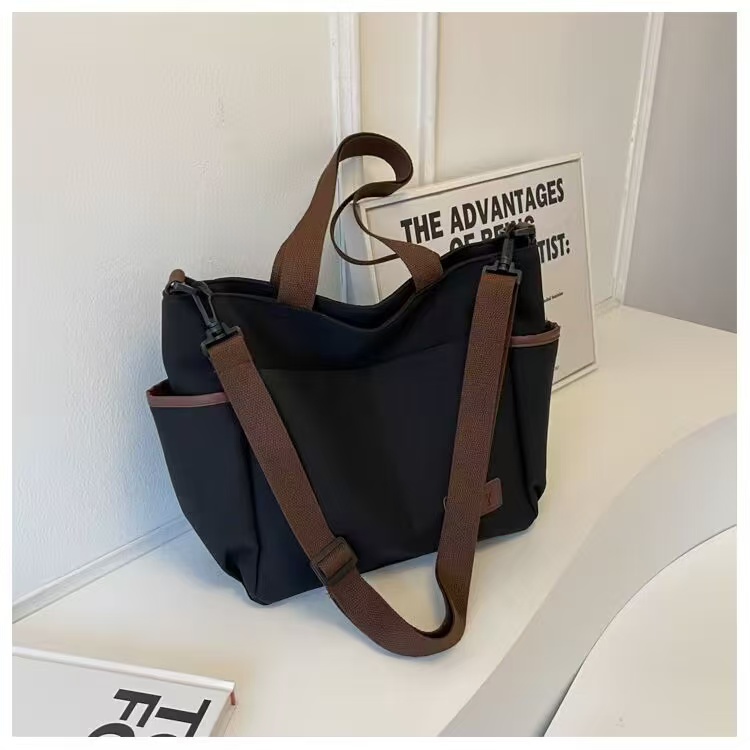 2026 Wholesale Fashion Bag Female Sling Shoulder Bags Heavy Weight Ladies Cotton Canvas Tote Bag for Women