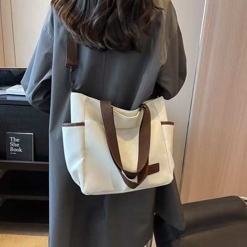 2026 Wholesale Fashion Bag Female Sling Shoulder Bags Heavy Weight Ladies Cotton Canvas Tote Bag for Women