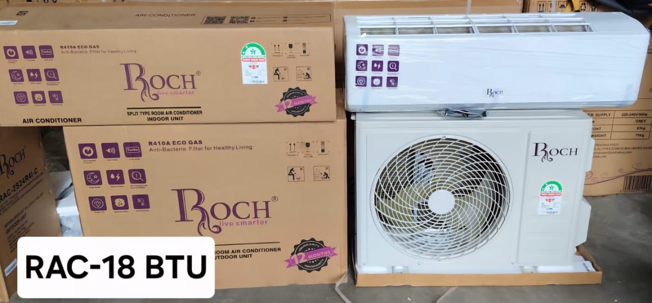🌟 PREMIUM OFFER 🌟 - A 1 pc 12000 BTU Air Conditioner Cooling Unit Energy Saving Split AC for Home & Office Powerful Fast Cooling System