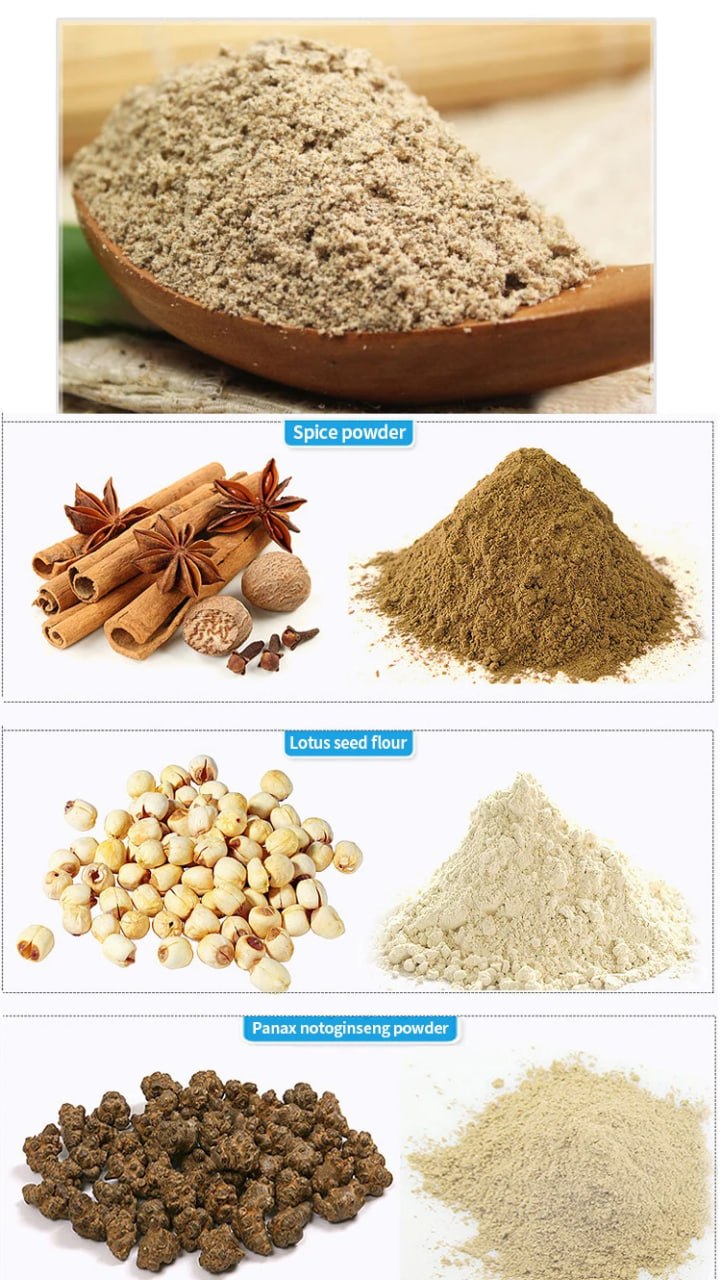 Powerful Electric Cereal Grain / herb Grinder Flour miller Kisiagi