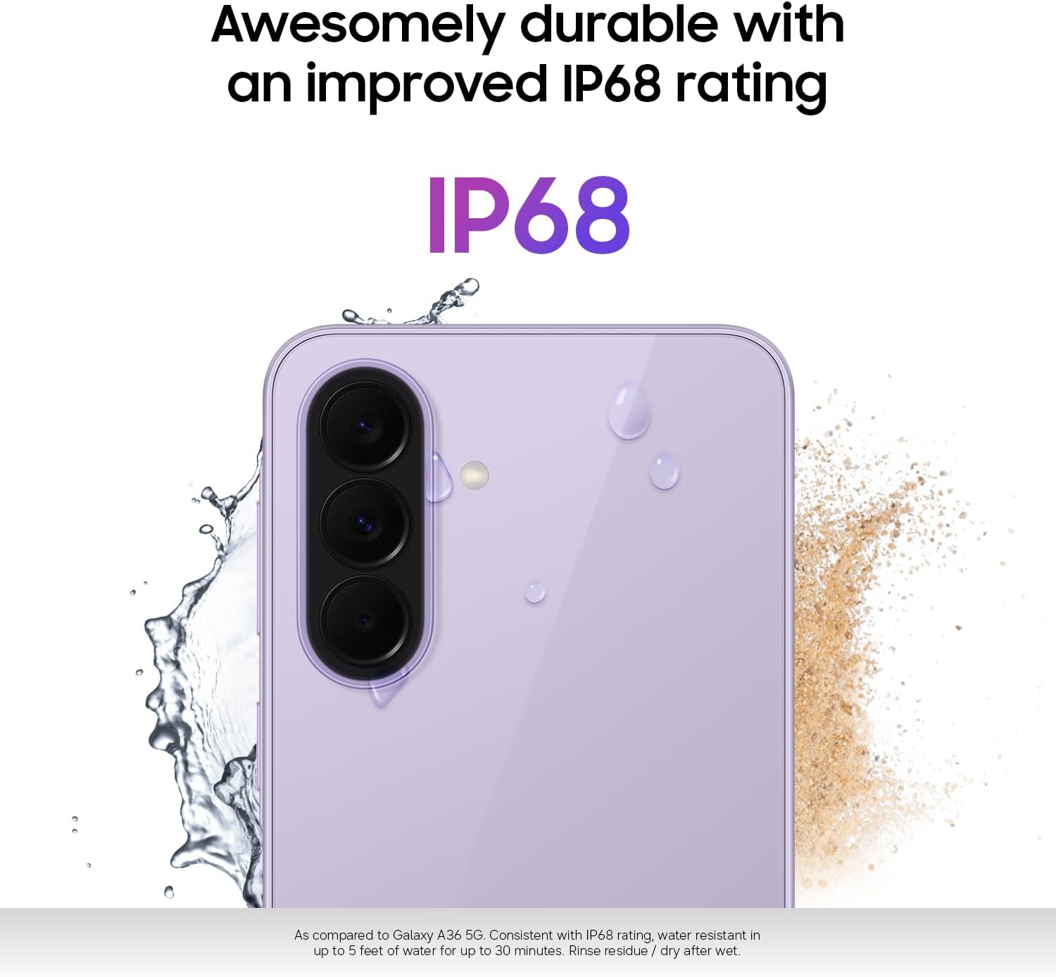 New Arrival Samsung Galaxy A37 5G AI phone 256GB+8GB 6.7" 120Hz AMOLED Exynos 1480 (4nm) 50MP Triple Camera Android 16 45W 5000mAh IP67 Dust Water Resistant Type-C Charge Smart Phones