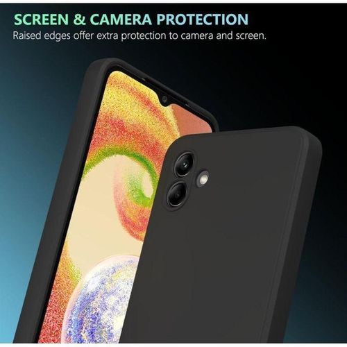 Samsung Galaxy A07 Soft Silicone Phone Case - Black