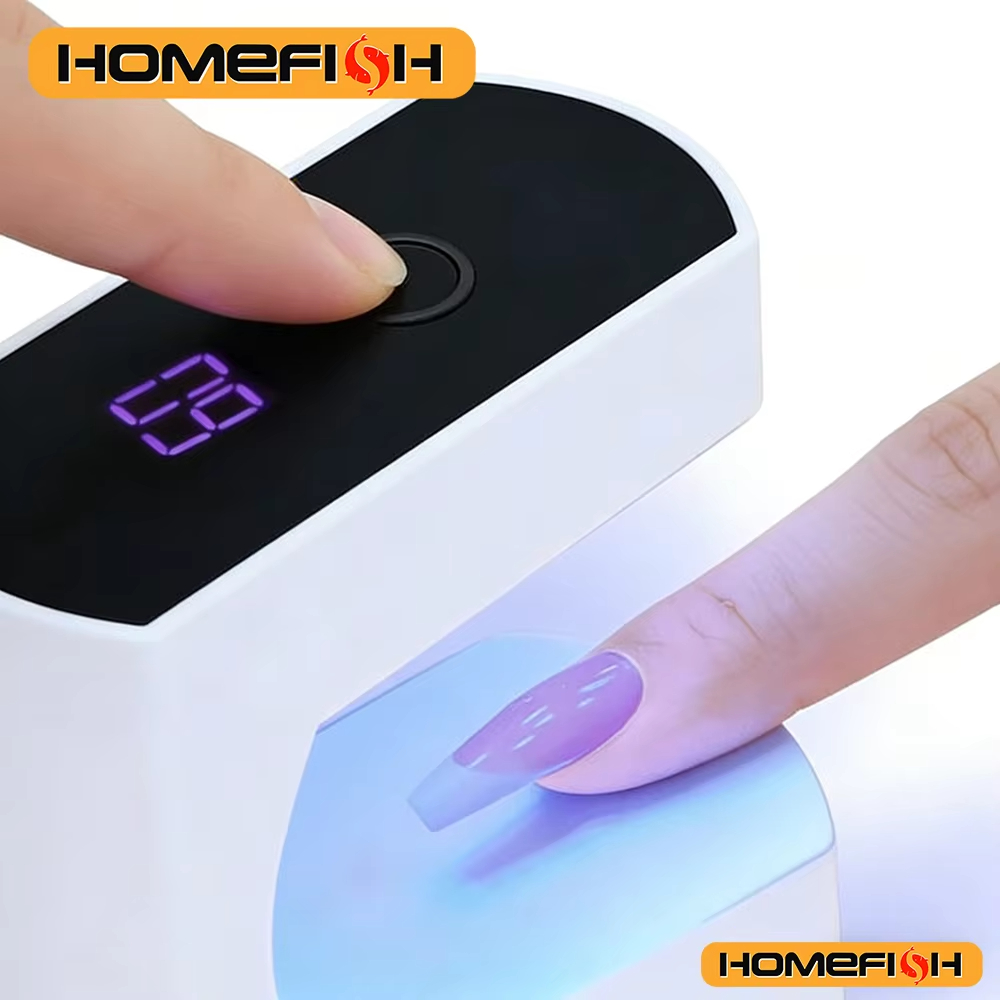 USB Mini Nail Curing Lamp - LED&UV Gel Polish Curing, Portable Fast Dry Smart Sensor Nail Machine