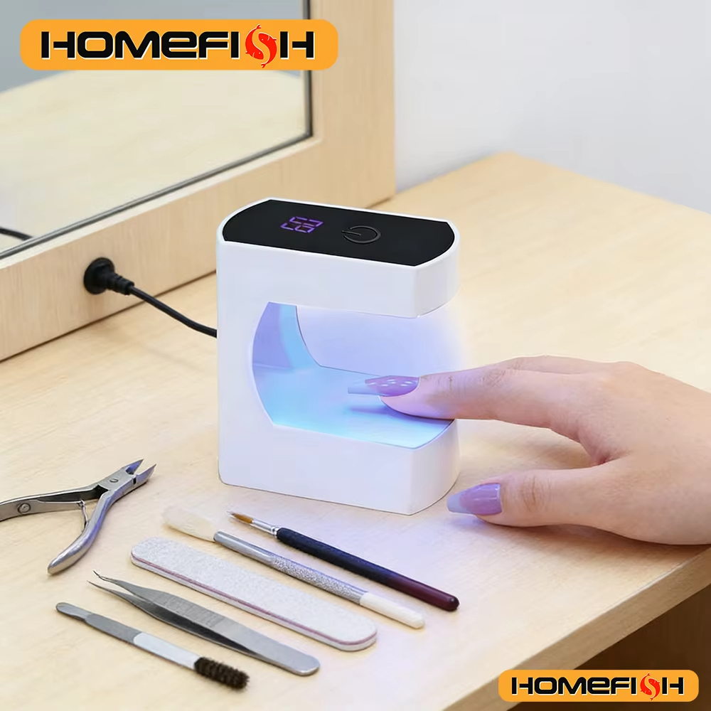 USB Mini Nail Curing Lamp - LED&UV Gel Polish Curing, Portable Fast Dry Smart Sensor Nail Machine