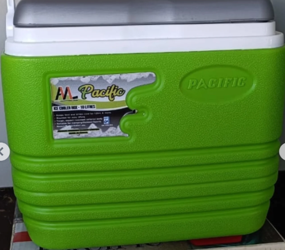 Pacific Double insulated ice cooler box pacific ice cooler insulated Ice Cooler Box Chiller with carrying handle For Ice / Medicine / Ice Pop Picnic Travel Hiking