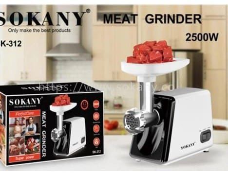 🔥 HOT SELL OFFER 🔥 - A 1 pc Sokany Meat Mincer 2500Watts. SK-312c at affordable price and of very high quality
