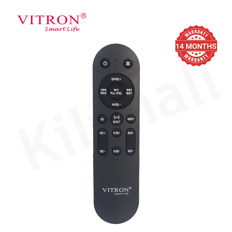 Vitron 5.1CH 22500W PMPO Dolby Atmos Sound Bar Surround Sound Home Theater System with 6.5″ Subwoofer 5 Satellites 100W+25W×5 RMS Bluetooth Woofer Soundbar Complete Cinema Experience V685SBD