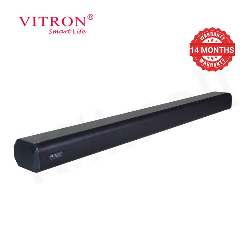 Vitron 5.1CH 22500W PMPO Dolby Atmos Sound Bar Surround Sound Home Theater System with 6.5″ Subwoofer 5 Satellites 100W+25W×5 RMS Bluetooth Woofer Soundbar Complete Cinema Experience V685SBD
