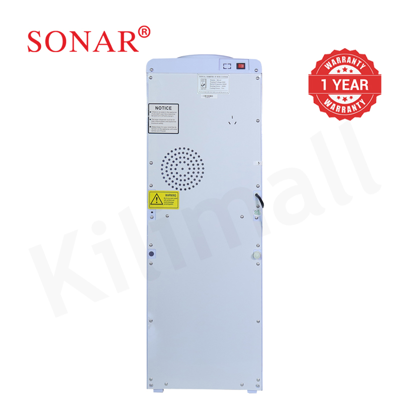 Sonar Top Loading Hot and Normal Standing Water Dispenser with Storage Cabinet Energy Saving Hot and Warm Water Dispenser SR-C3