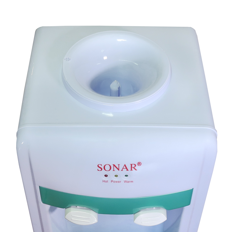 Sonar Top Loading Hot and Normal Standing Water Dispenser with Storage Cabinet Energy Saving Hot and Warm Water Dispenser SR-C3