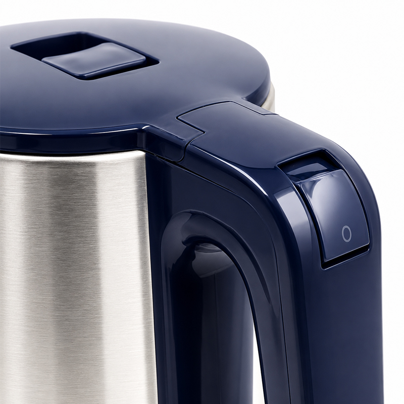 Sonar 2L 1500W Stainless Steel Electric Kettle with 1.5M Fused Power Cord Energy Efficient Heater Jug Cordless Electric Kettle SR-X2