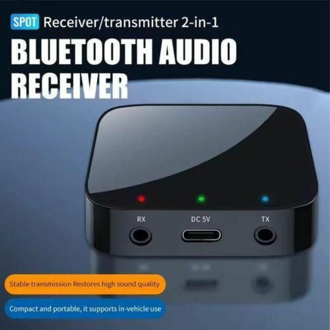 Bluetooth 5.3 Receiver & Transmitter Adapter – Turn Wired Devices Wireless, Hi-Fi Quality, Universal Compatibility