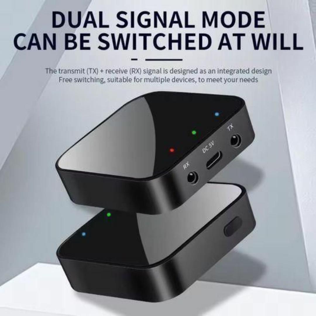 Bluetooth 5.3 Receiver & Transmitter Adapter – Turn Wired Devices Wireless, Hi-Fi Quality, Universal Compatibility