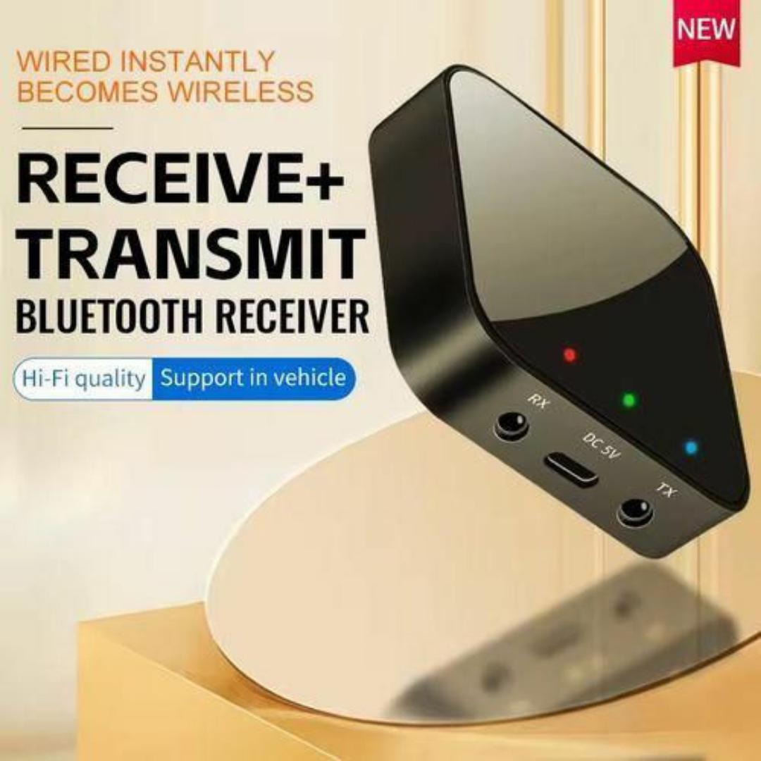 Bluetooth 5.3 Receiver & Transmitter Adapter – Turn Wired Devices Wireless, Hi-Fi Quality, Universal Compatibility