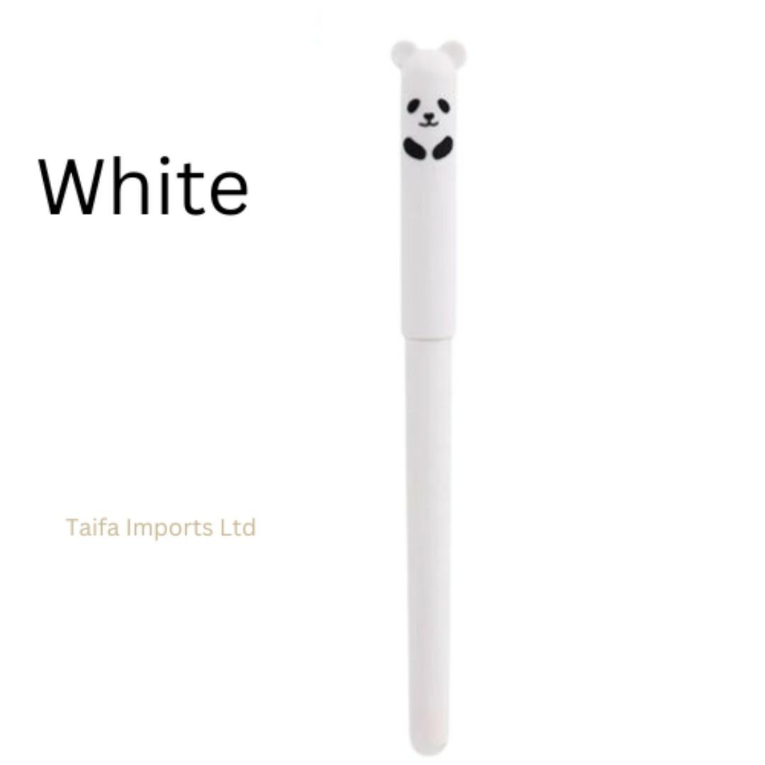 Magic Erasable Gel Pen – Write, Erase, Rewrite! Fun Animal Design for School & Work - Blue Ink Colour Erasable Gel Pens
