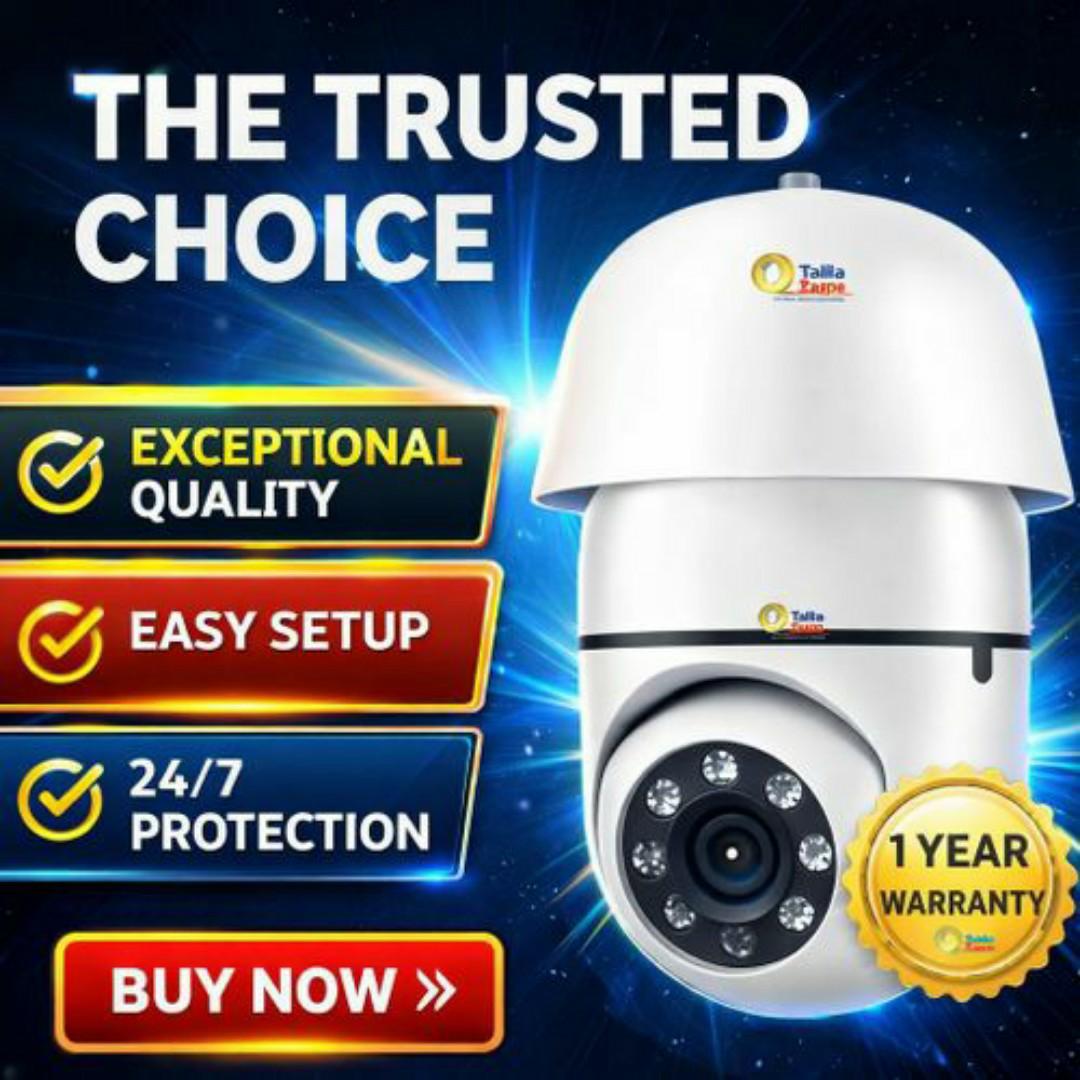 AI SMART BULB CCTV Camera – ✅ 360 PTZ, Night Vision, Human Detect, Wireless WiFi Security Cameras HD, Smartphones App - Home & Office Surveillance Cameras AI Powered Humanoid Tracking 1080P