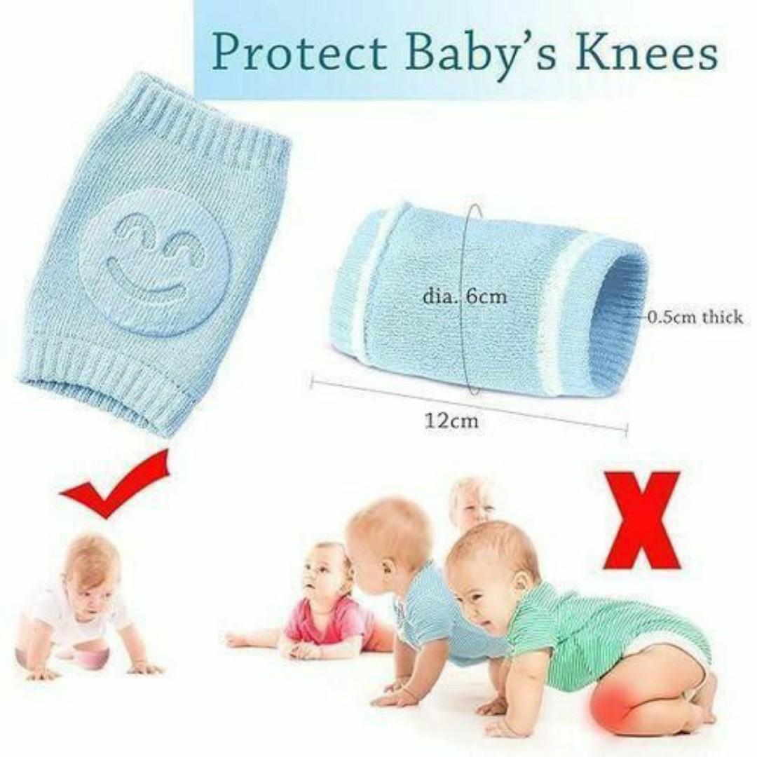 Protect Baby’s Knees ✅ Soft, Stretchy & Safe Crawling Pads - Boys / Girls Knee Guard
