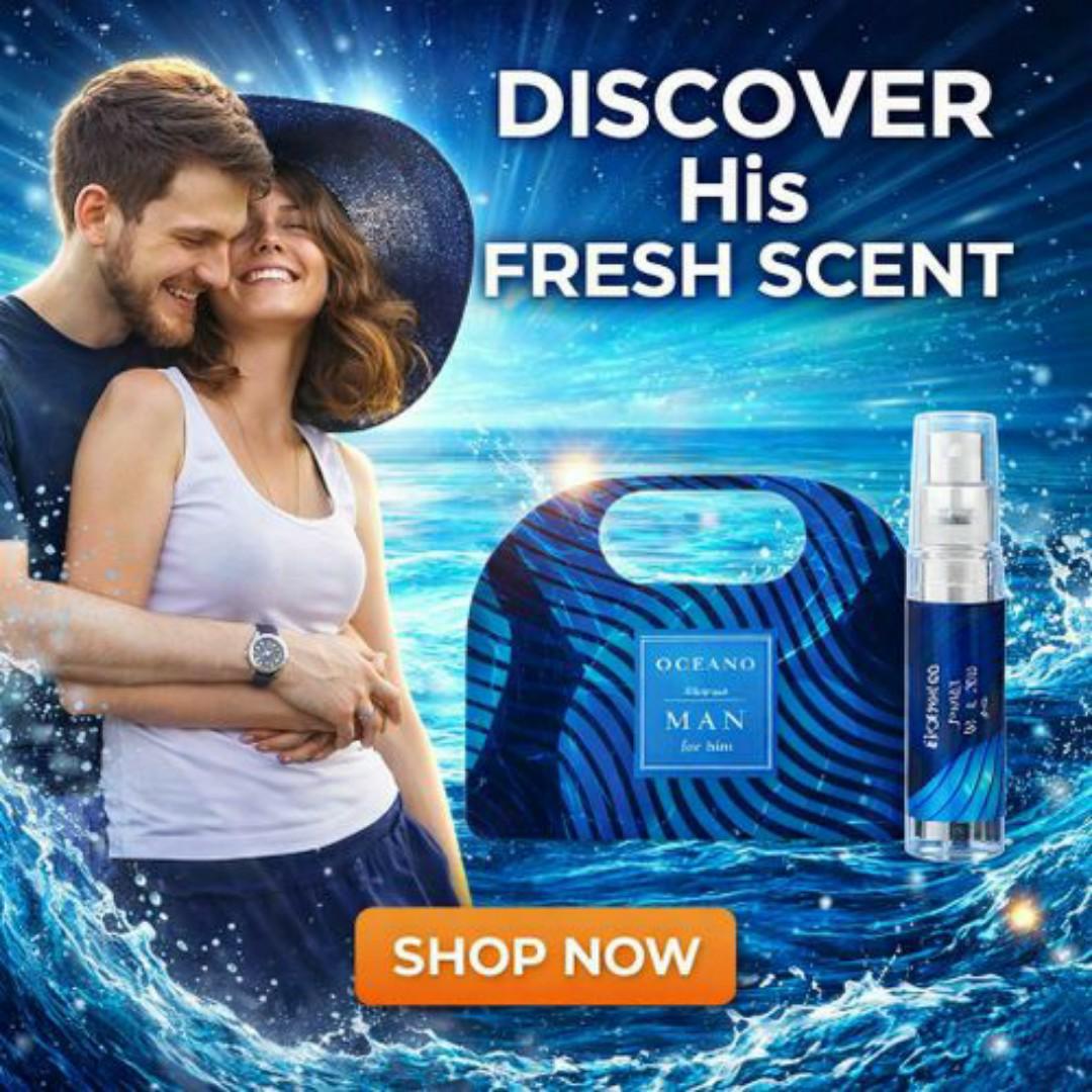 ✅ PHEROMONE SEDUCTIVE PERFUME FRAGRANCE SPRAY FOR MEN – Long Lasting, Confidence & Charisma Booster for Her