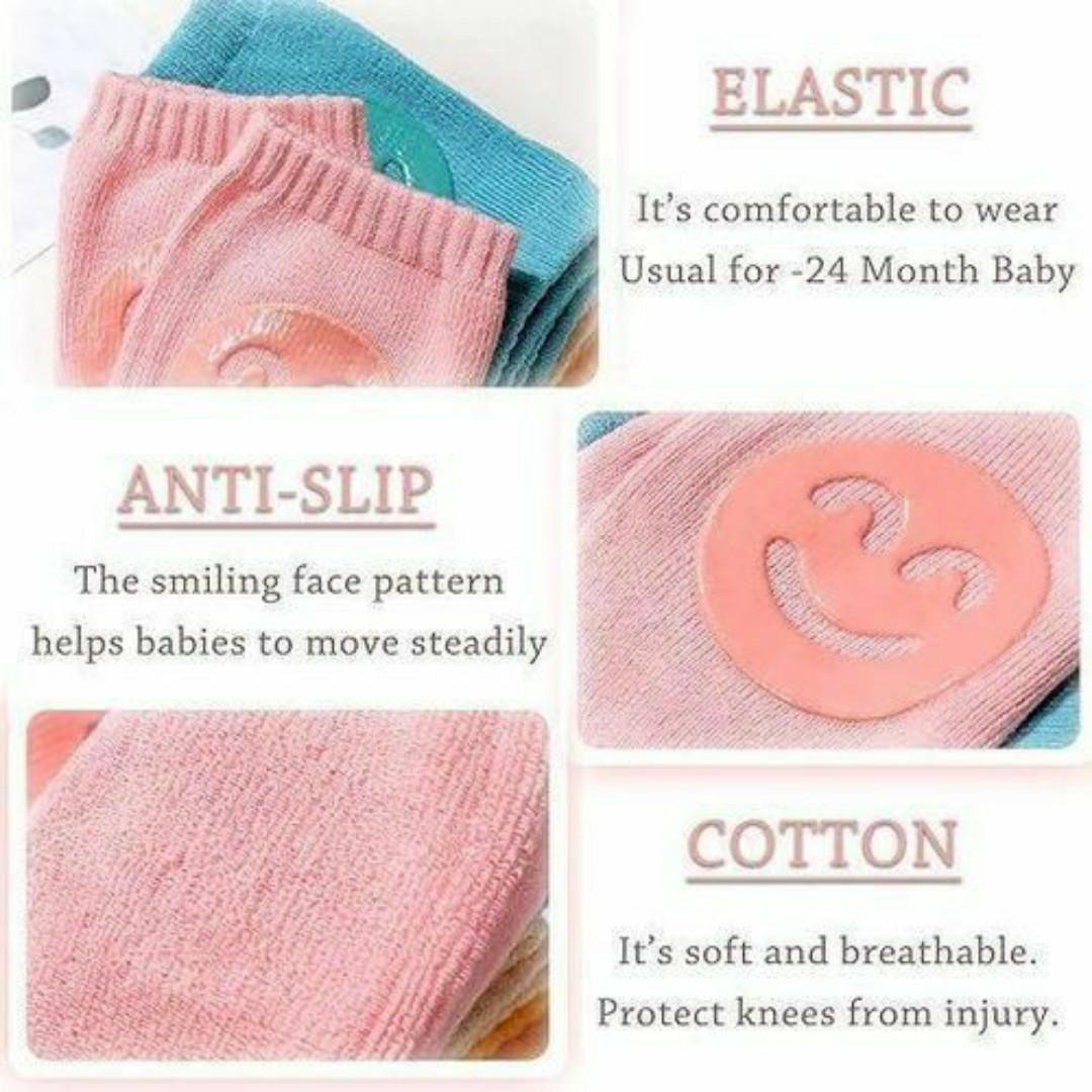 Protect Baby’s Knees ✅ Soft, Stretchy & Safe Crawling Pads - Boys / Girls Knee Guard