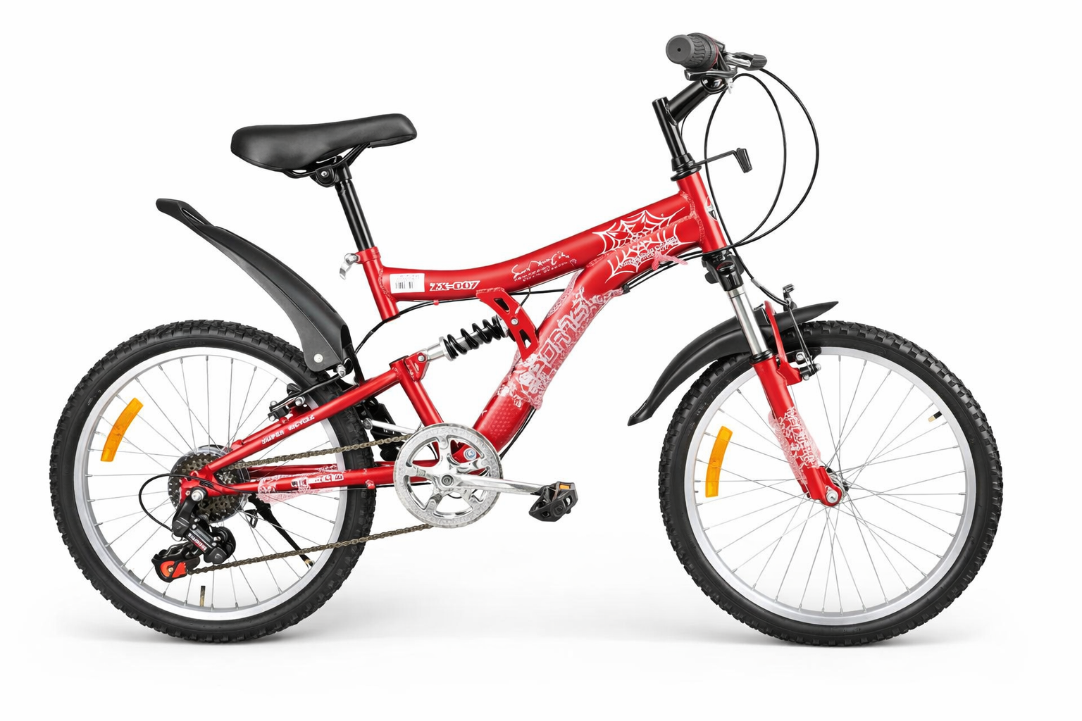 20 Inch Kids Mountain Bike with Gear System | Strong Suspension Bicycle | Durable Off-Road Bike for Boys & Girls Suitable Age 7 to 12bYears