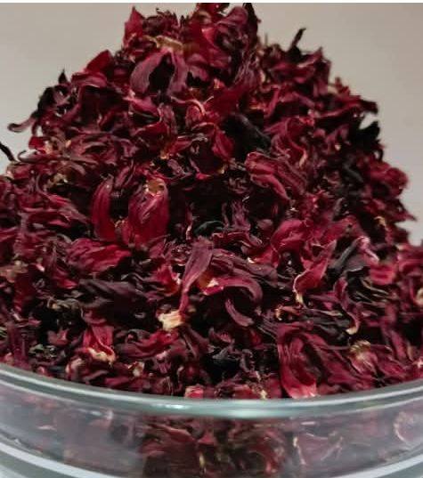 Premium Hibiscus Whole Dried Flowers 100% Natural Herbal Tea 100Gms