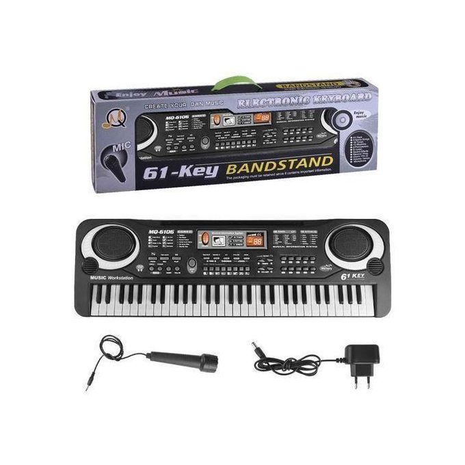 Keyboard Kids 61 Key Electronic Digital Piano + Microphone