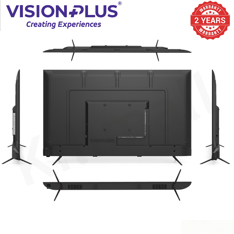 Vision Plus 50 inch VP8850QV QLED 4K TV with Vidaa OS + Free Wall Mount  Bluetooth, Dolby Audio,  Two year warranty