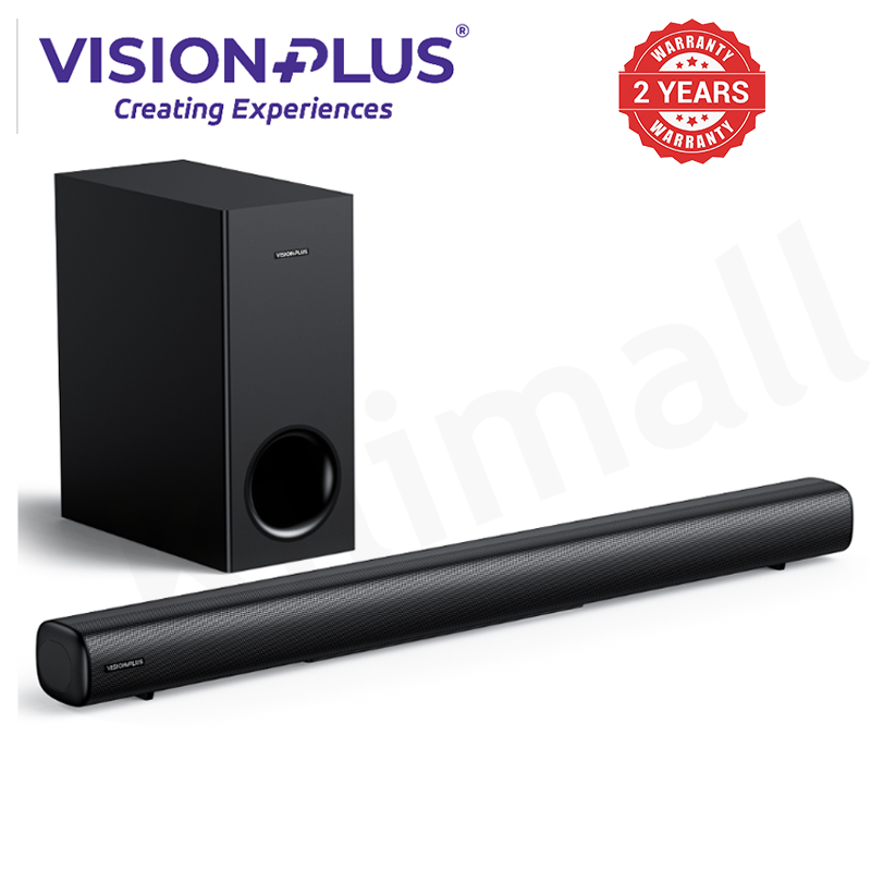 Vision Plus VP2111SB Soundbar  Immersive Sound 2.1 CH Sound Ba r240W 2 year warranty