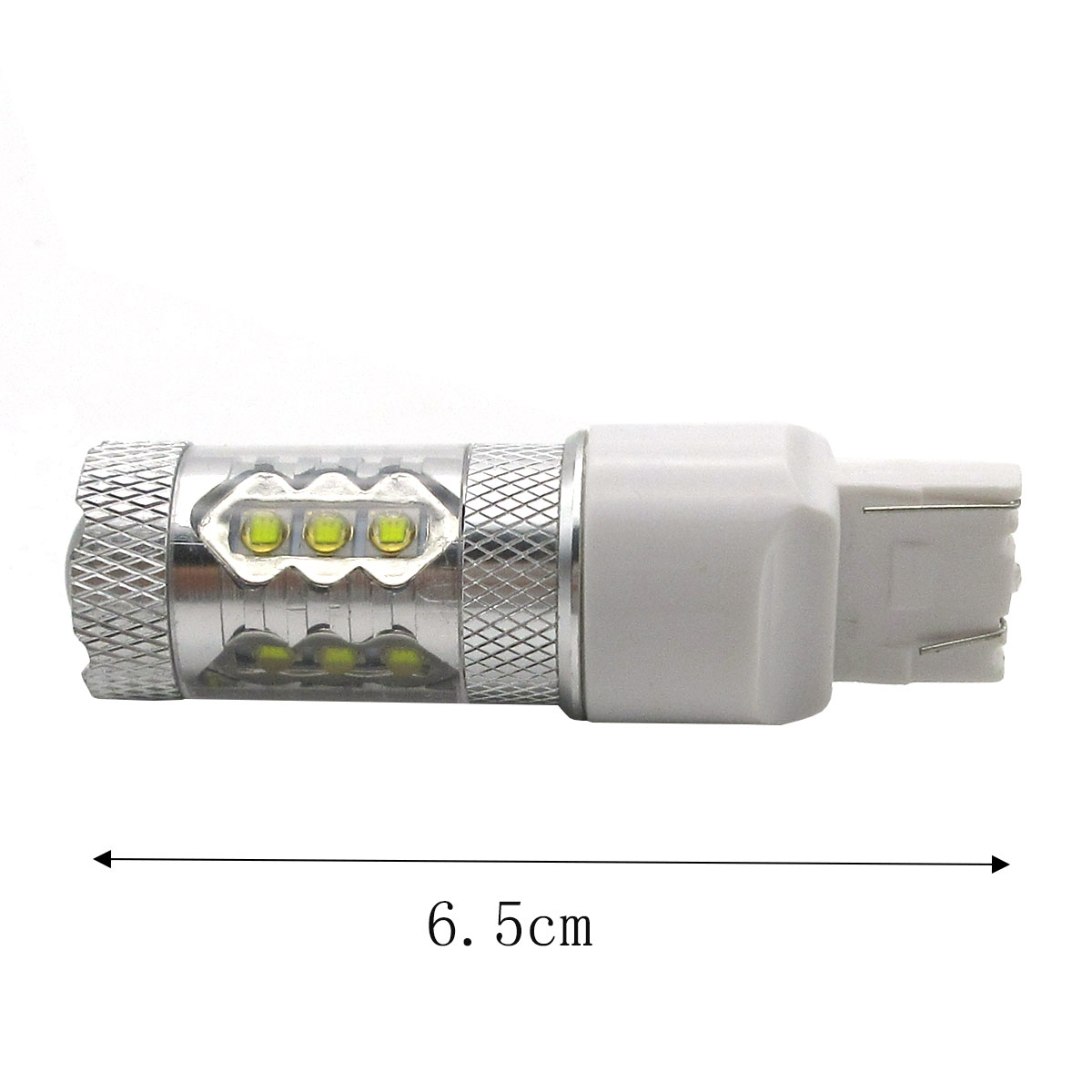 2X T20 80W 16SMD White High Power LED Light Bulbs Car Stoplight/Brake light