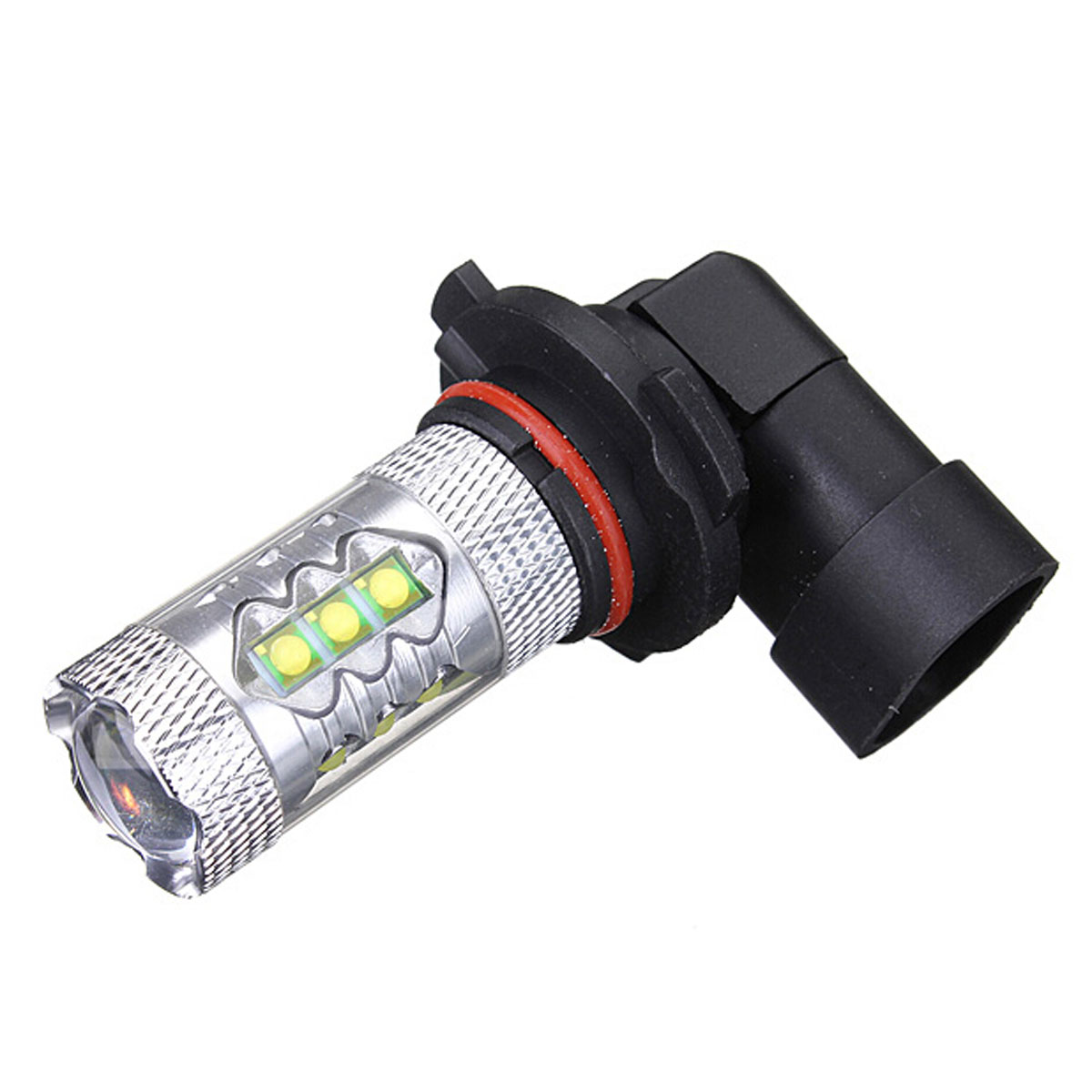 2X 9005 HB3 80W LED Projector  White Car Auto DRL Daytime Running Lights Headlight Fog Lamp Bulb