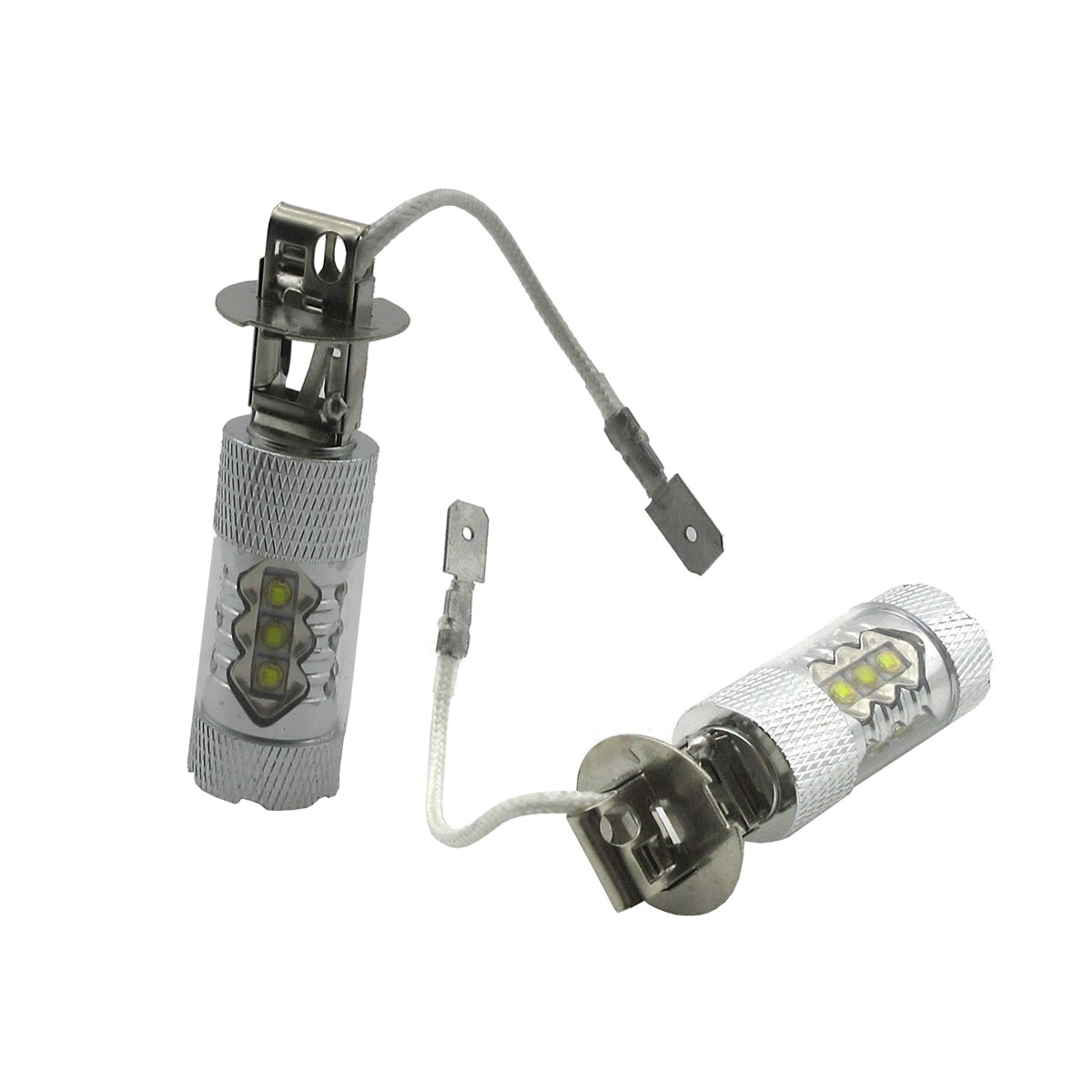 2X 12V H3 80W High Pwer Super Bright LED Bulb Car Fog Light/ Fog Lamp